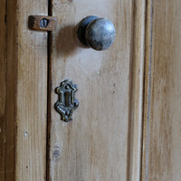 Vintage Pine Cupboard With Single Door