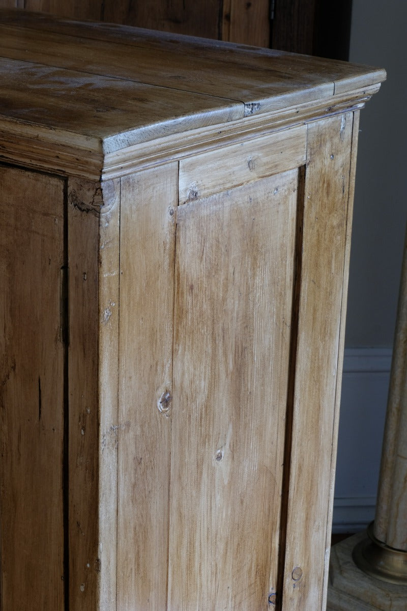 Vintage Pine Cupboard With Single Door