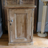 Vintage Pine Cupboard With Single Door