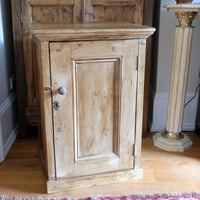 Vintage Pine Cupboard With Single Door