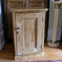 Vintage Pine Cupboard With Single Door