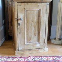 Vintage Pine Cupboard With Single Door