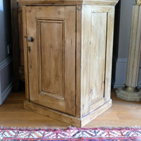 Vintage Pine Cupboard With Single Door