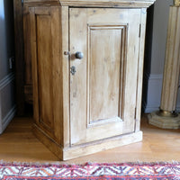 Vintage Pine Cupboard With Single Door