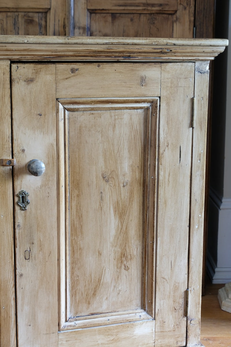 Vintage Pine Cupboard With Single Door