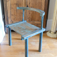 Provincial Chinese Painted Bow Back Chair