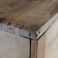 overlapping/lapped board construction - Early 19th Century English Pine Cupboard