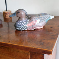 Hand Painted Vintage Folk Art Decoy Duck 1001809