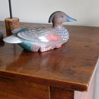 Hand Painted Vintage Folk Art Decoy Duck 1001809