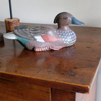 Hand Painted Vintage Folk Art Decoy Duck 1001809