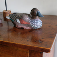 Hand Painted Vintage Folk Art Decoy Duck 1001809