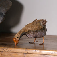 Hand Carved And Decorated Bird Using Straw 1001863