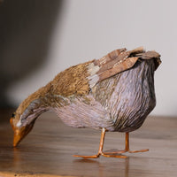 Hand Carved And Decorated Bird Using Straw 1001863