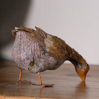 Hand Carved And Decorated Bird Using Straw 1001863