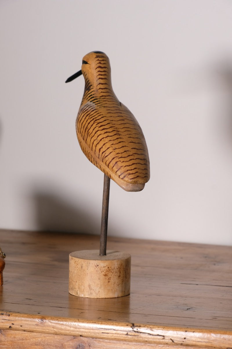 Painted & Hand Carved Folk Art Bird 1001868