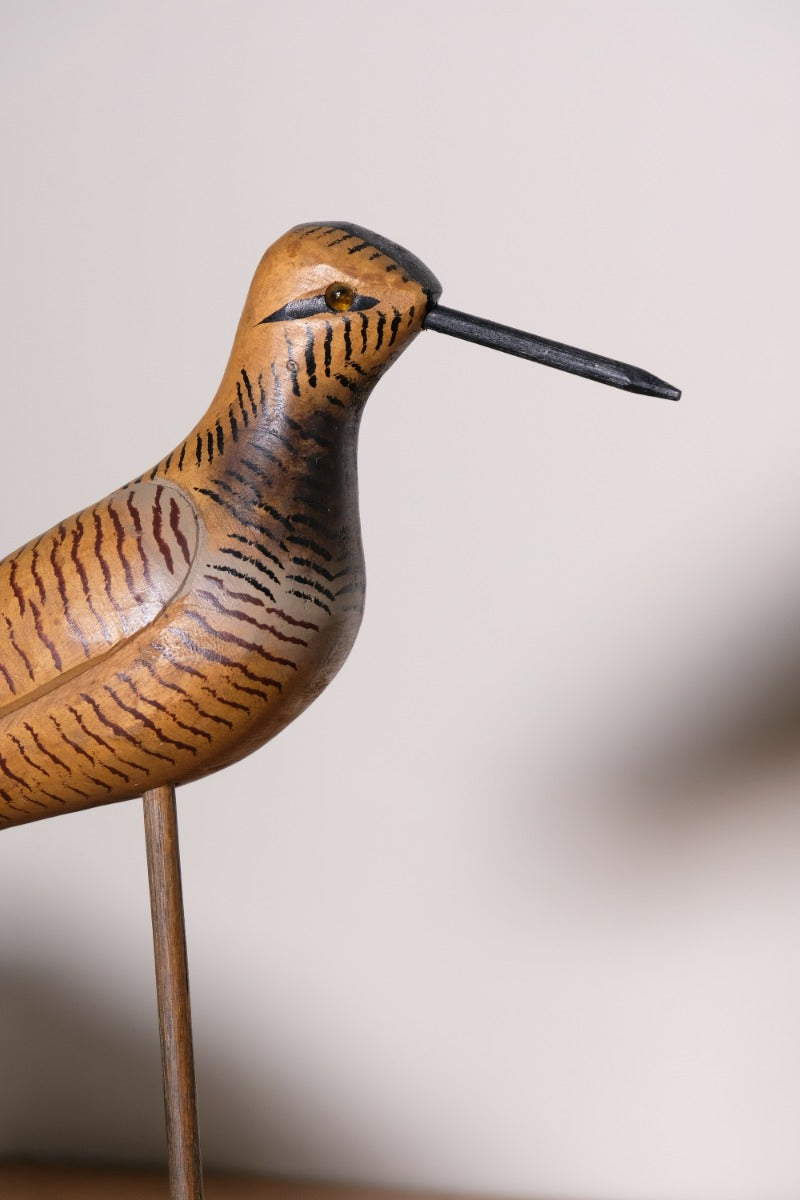 Painted & Hand Carved Folk Art Bird 1001868