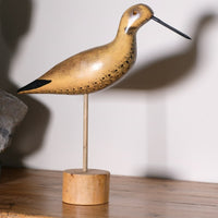 Folk Art Decorative Bird Carved & Painted 1001862