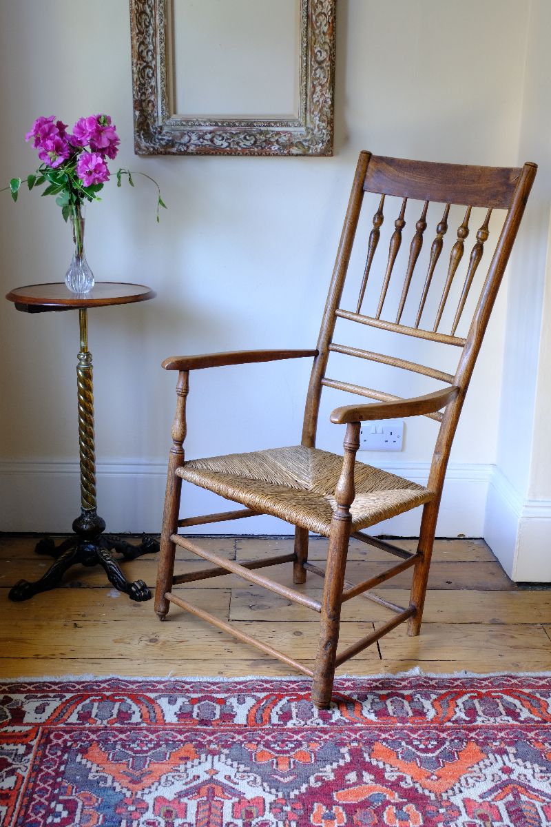 Philip Clissett Spindle Back Armchair Herefordshire Circa 1890
