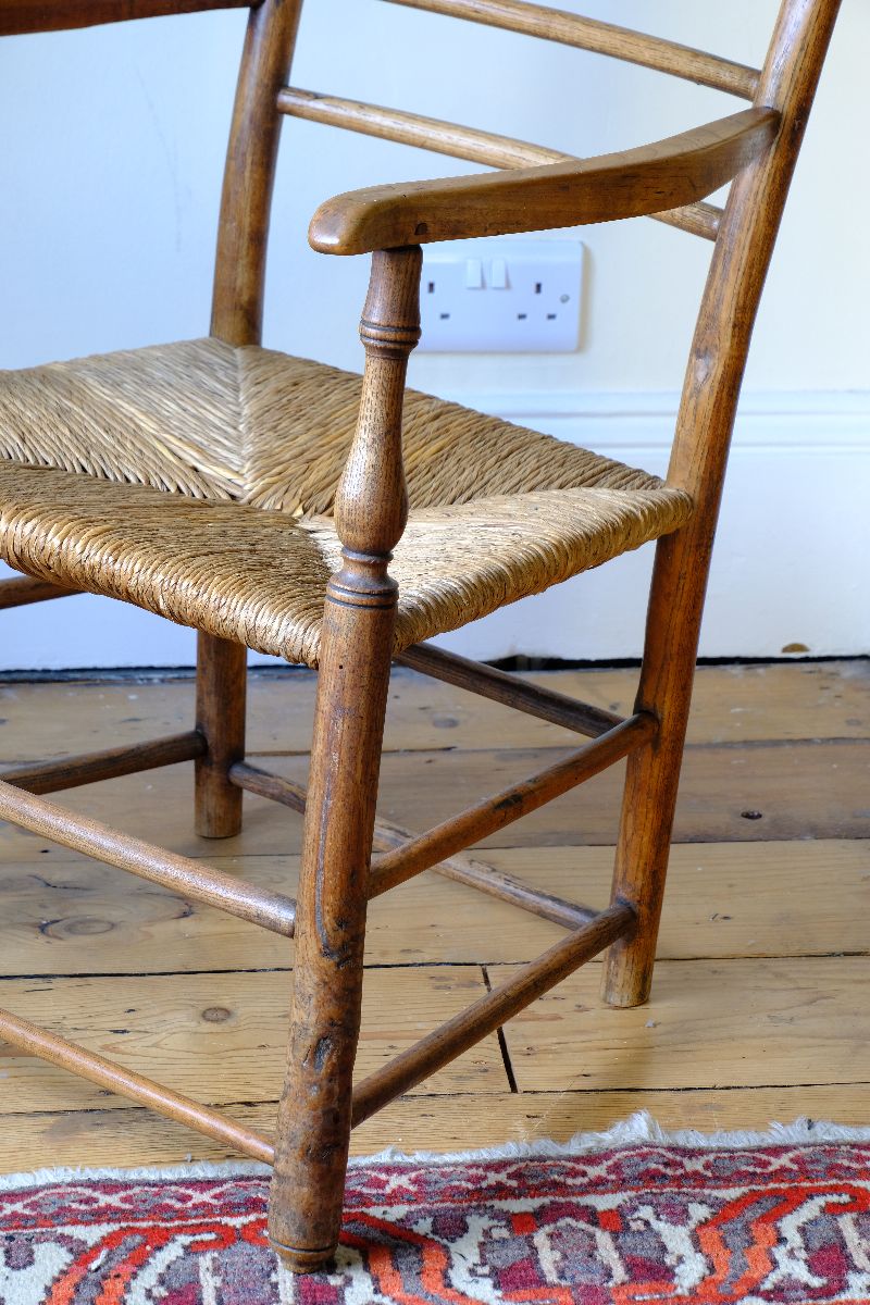 Philip Clissett Spindle Back Armchair Herefordshire Circa 1890