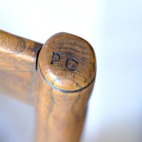 Stamped upright  on a Philip Clissett Spindle Back Armchair Herefordshire Circa 1890