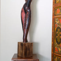 Terracotta Sculpture Of Female Form By Sophie Howard