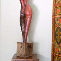 Terracotta Sculpture Of Female Form By Sophie Howard