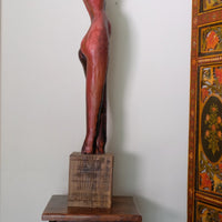 Terracotta Sculpture Of Female Form By Sophie Howard