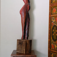 Terracotta Sculpture Of Female Form By Sophie Howard