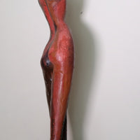 Terracotta Sculpture Of Female Form By Sophie Howard