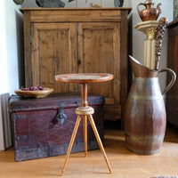 Islamic Style Inlaid Lace Makers Candle Table