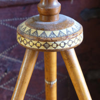 Islamic Style Inlaid Lace Makers Candle Table