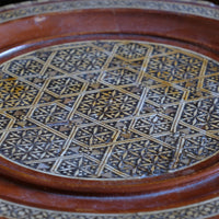 Islamic Style Inlaid Lace Makers Candle Table