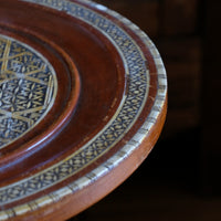 Islamic Style Inlaid Lace Makers Candle Table