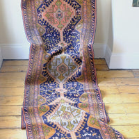 Antique North-West Persian Village Hall Runner | Heriz District c.1930–1950