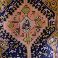 Original flatwoven kilim end of an antique North-West Persian village runner