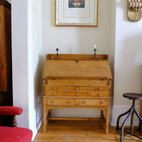 Early 19th Century Georgian Pine Fall-Front Writing Bureau Desk c.1820–1840