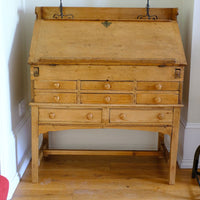 Early 19th Century Georgian Pine Fall-Front Writing Bureau Desk c.1820–1840