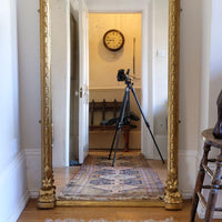 Mid-19th Century Giltwood Pier and Overmantel Mirror by John Westley Birmingham