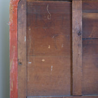 Close up of the framed back on the Mid-19th Century Giltwood Pier and Overmantel Mirror by John Westley Birmingham