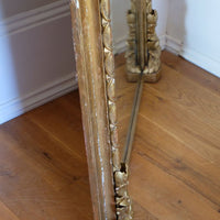 John Westley of Birmingham: A Rare Mid-19th Century Giltwood Pier & Overmantel Mirror