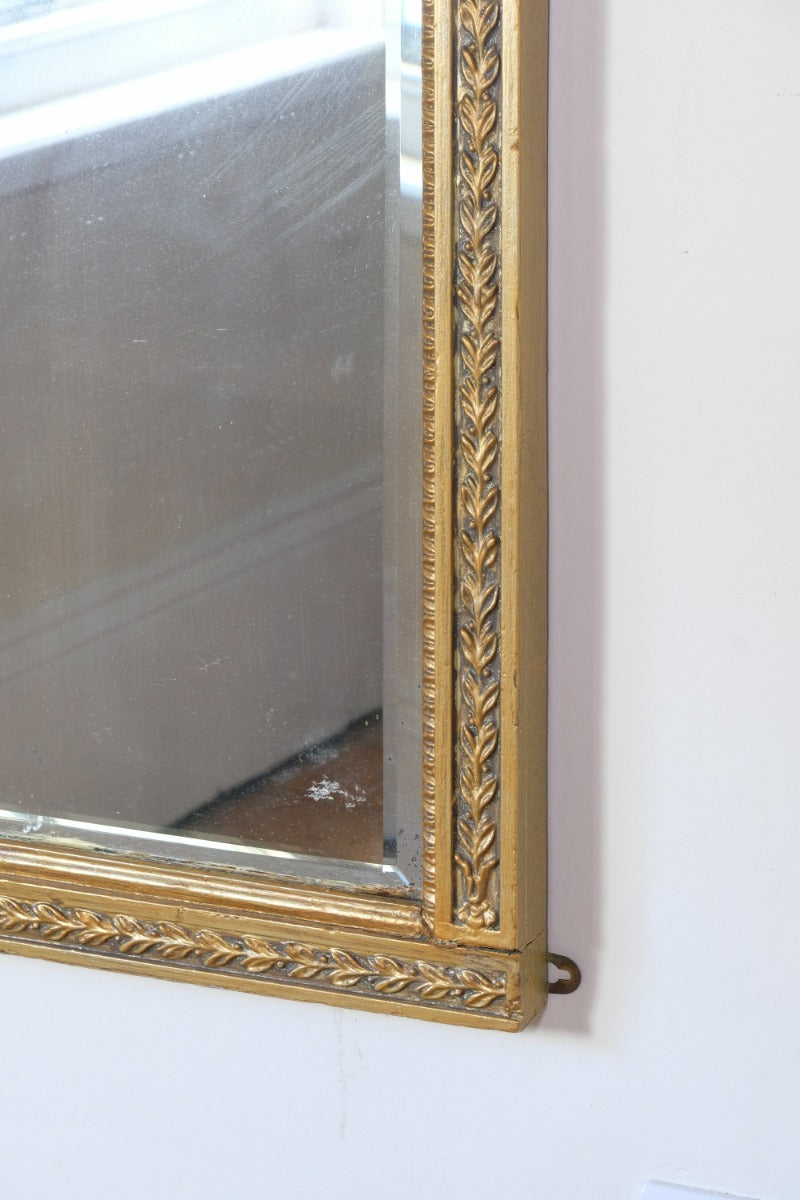 Edwardian Giltwood Girandole Pier Mirror