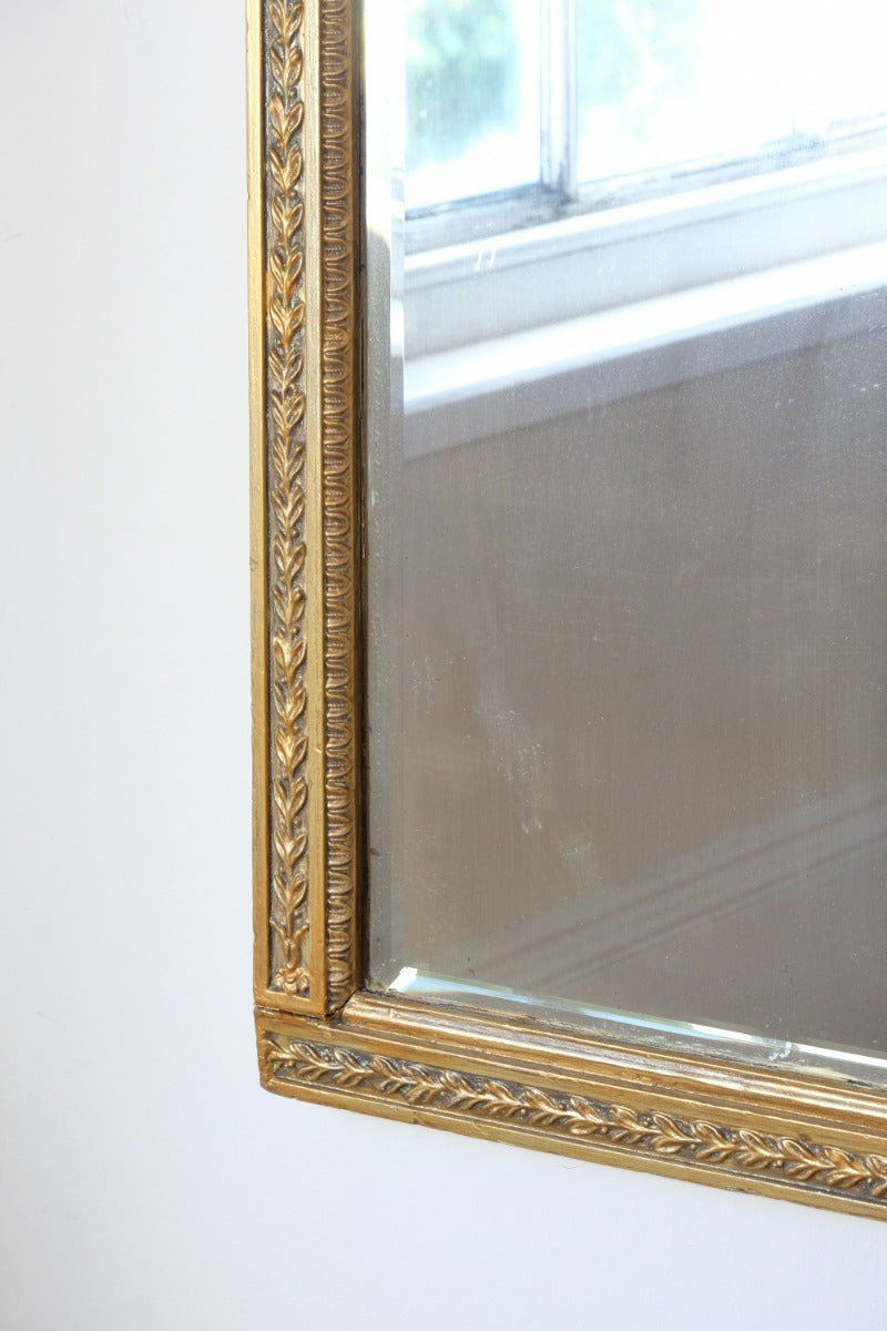 Edwardian Giltwood Girandole Pier Mirror