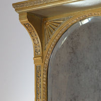 Edwardian Giltwood Girandole Pier Mirror