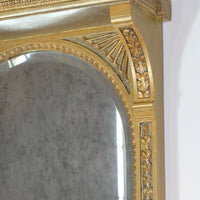 Edwardian Giltwood Girandole Pier Mirror