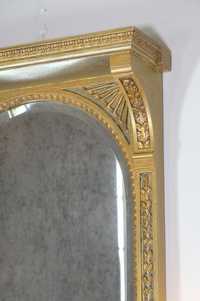 Edwardian Giltwood Girandole Pier Mirror