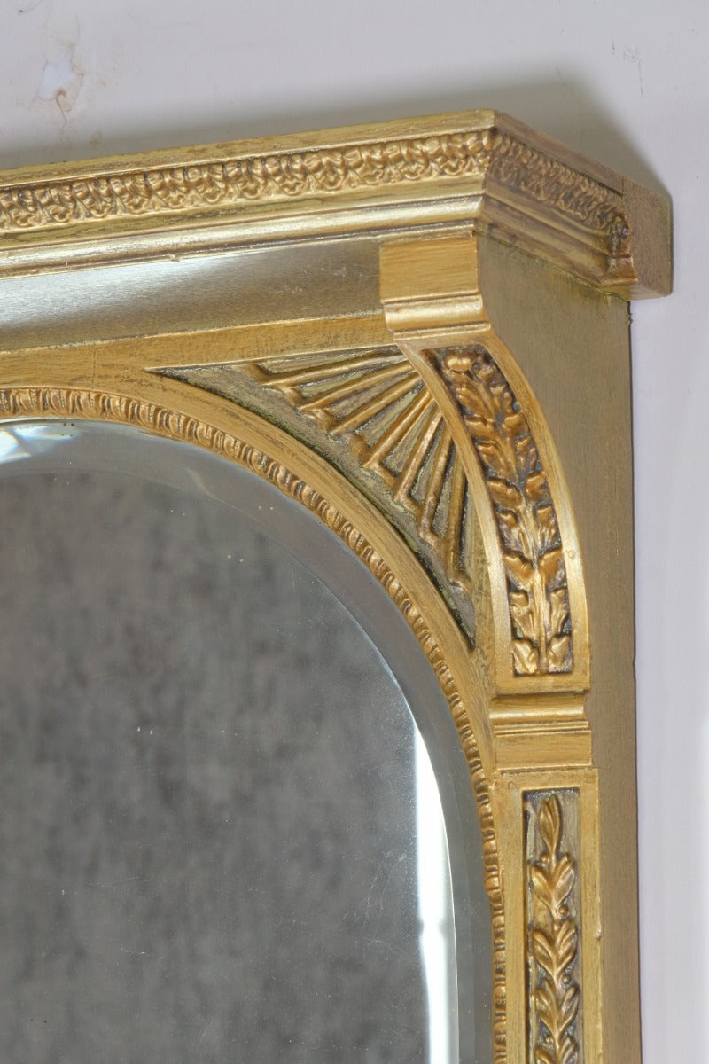 Edwardian Giltwood Girandole Pier Mirror