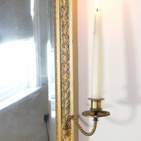 Edwardian Giltwood Girandole Pier Mirror