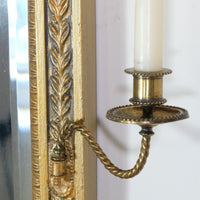 Edwardian Giltwood Girandole Pier Mirror