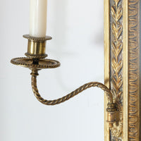 Edwardian Giltwood Girandole Pier Mirror