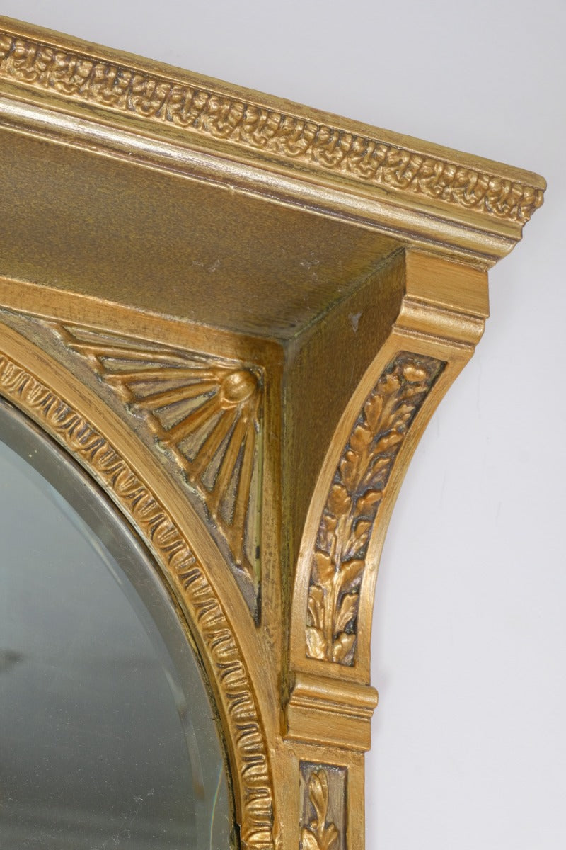 Edwardian Giltwood Girandole Pier Mirror